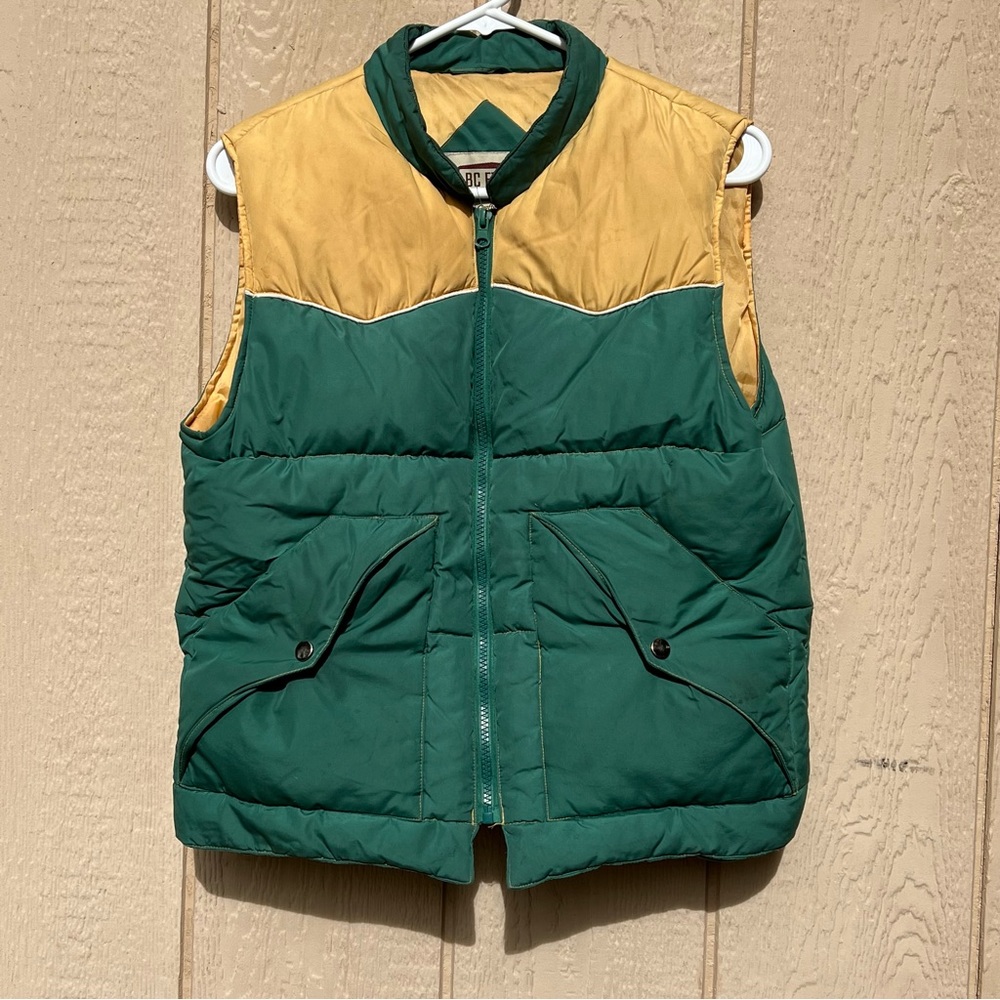 Vintage Down and Synthetic Vest BC Ethic Large